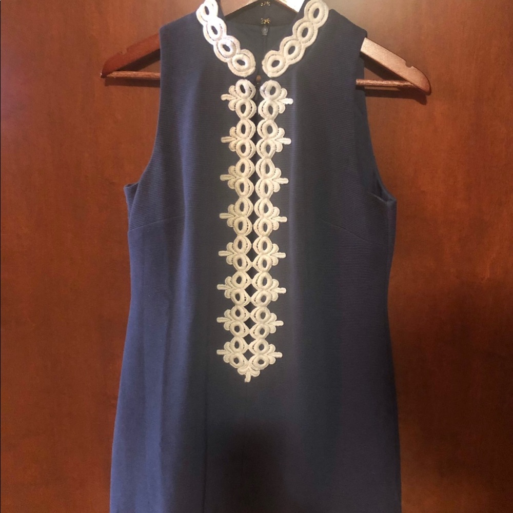 Lilly Pulitzer Callista High Collar Shift Dress